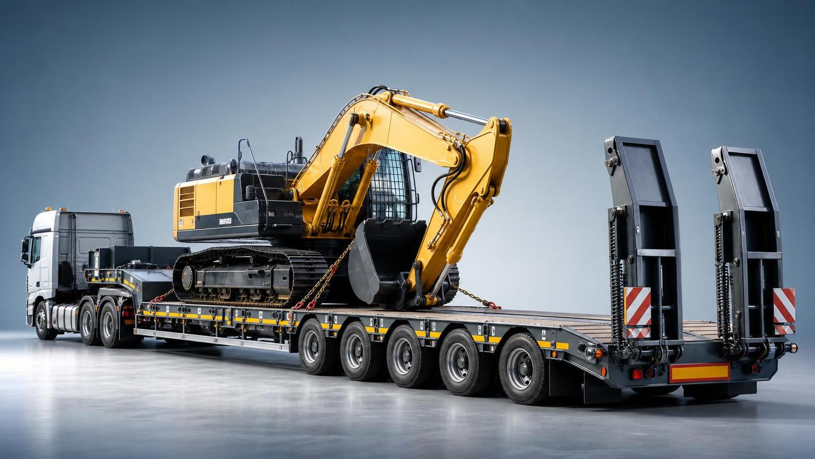 Choosing a Heavy Haul Trailer for Excavators: Capacity, Deck Length, Axles, and Permits