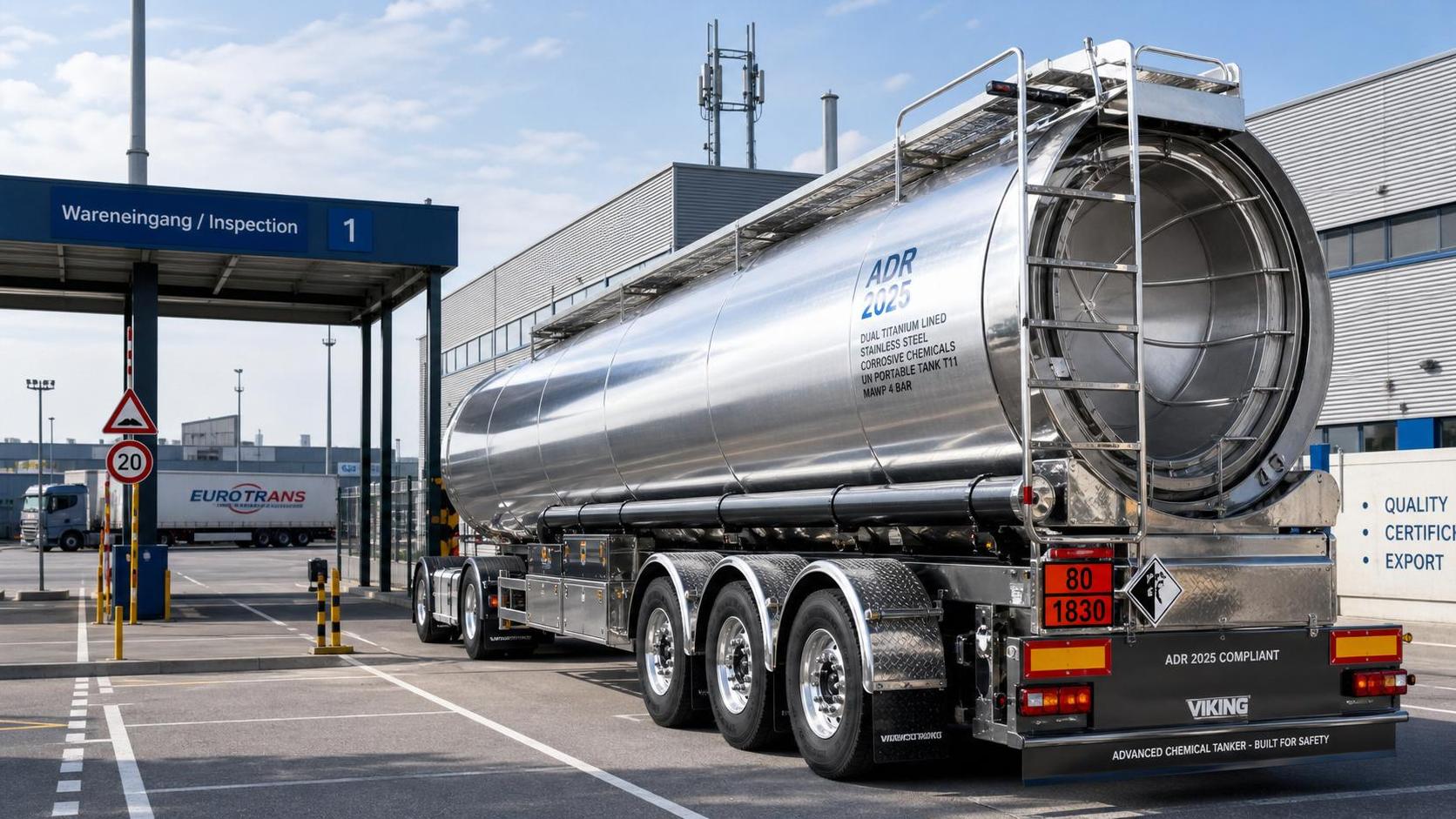 Germany Tightens ADR 2026 Lining Rules for Corrosive Tankers