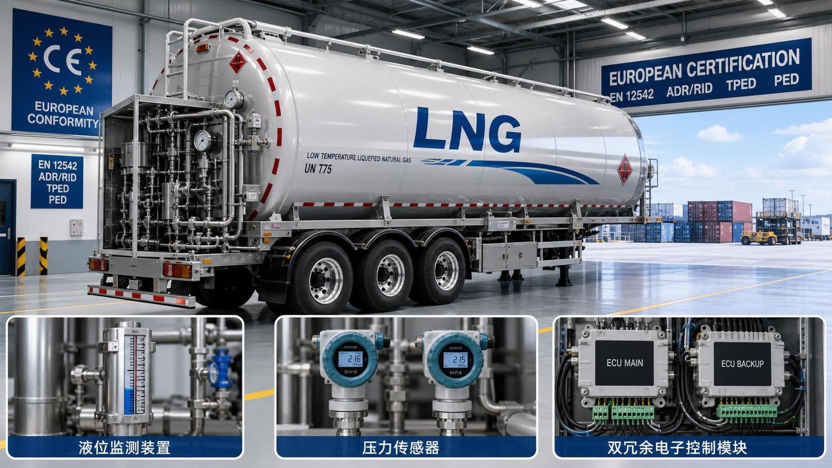EU R153 Rule Takes Effect for LNG Tanker Trailers
