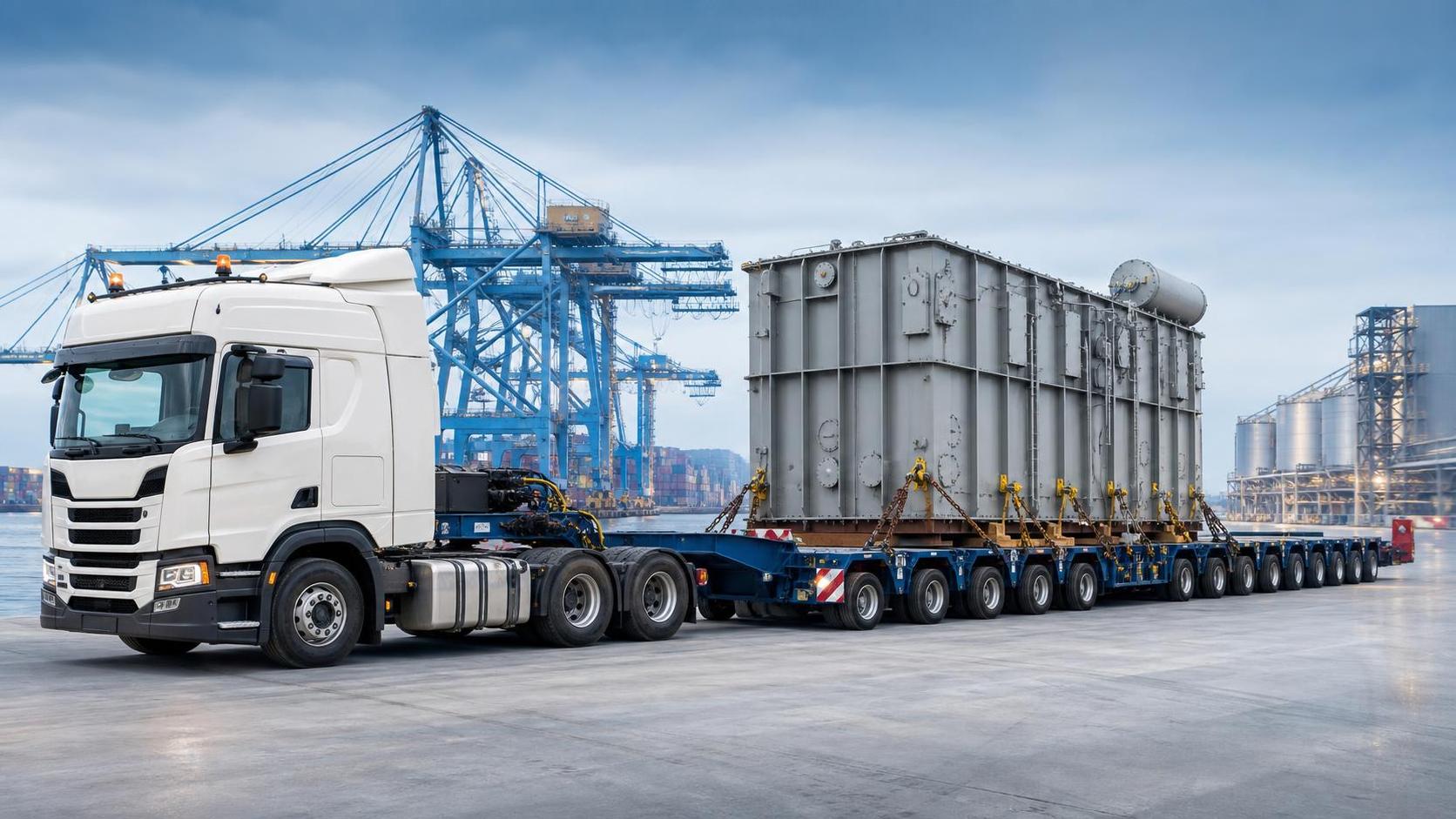 How to Choose an Engineering Transport Company for Oversized and Heavy Project Cargo