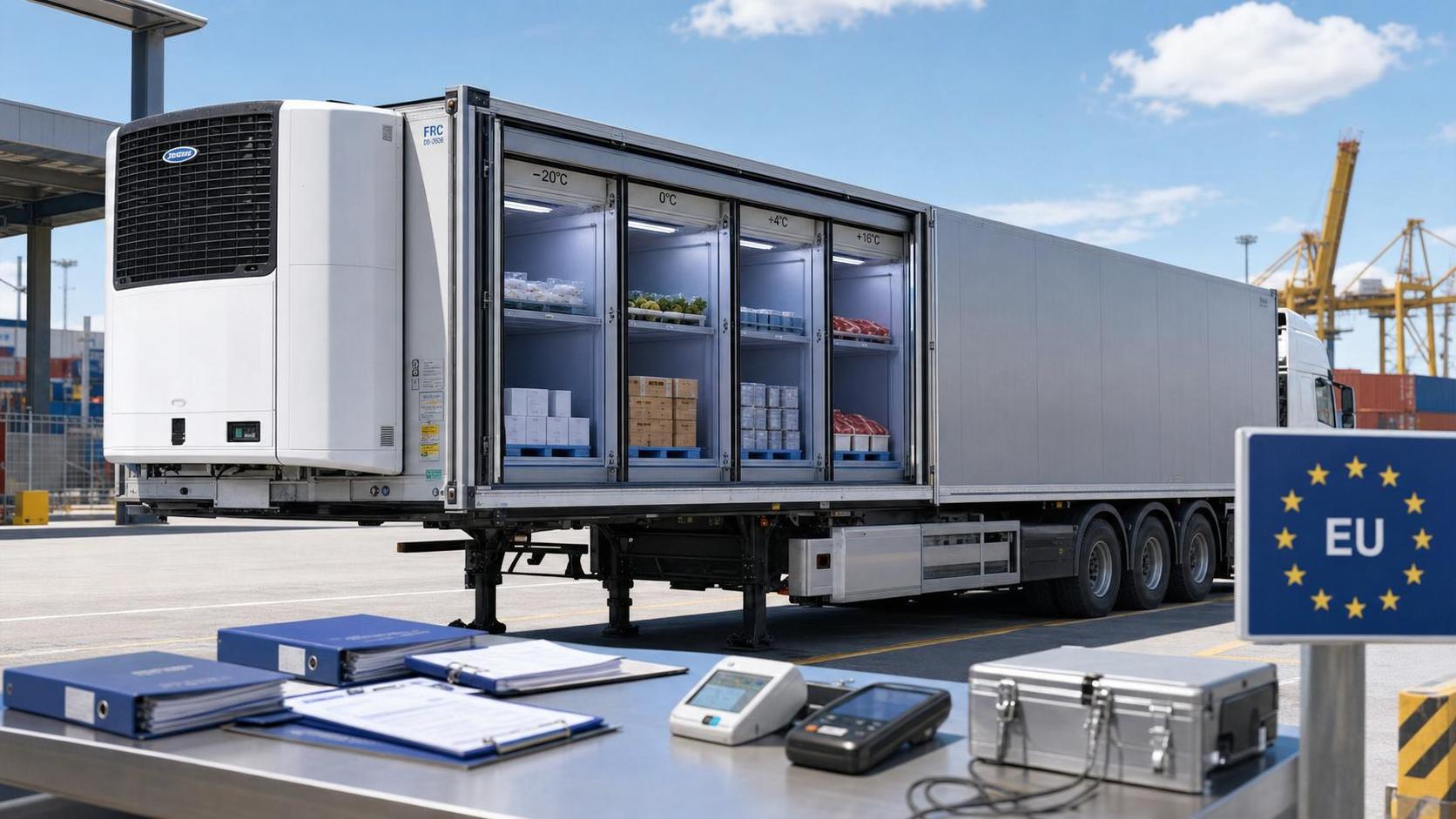 EU ECE R153 Takes Effect for Multi-temp Reefers