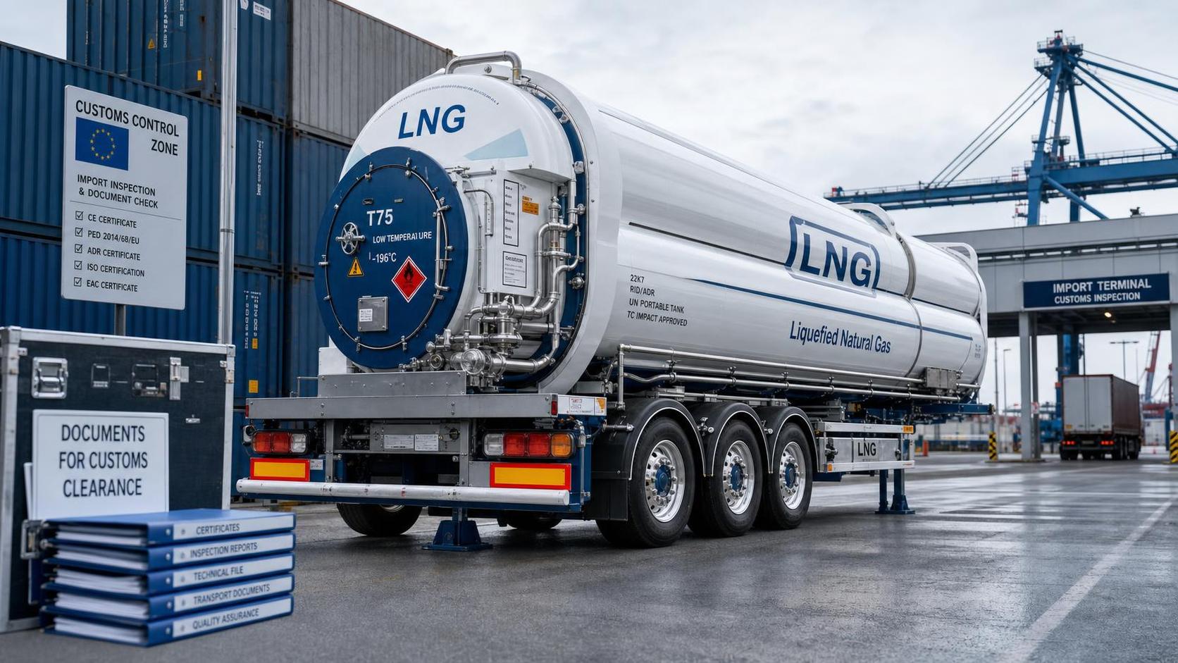 EU Rule Takes Effect for LNG Tanker Trailer Imports
