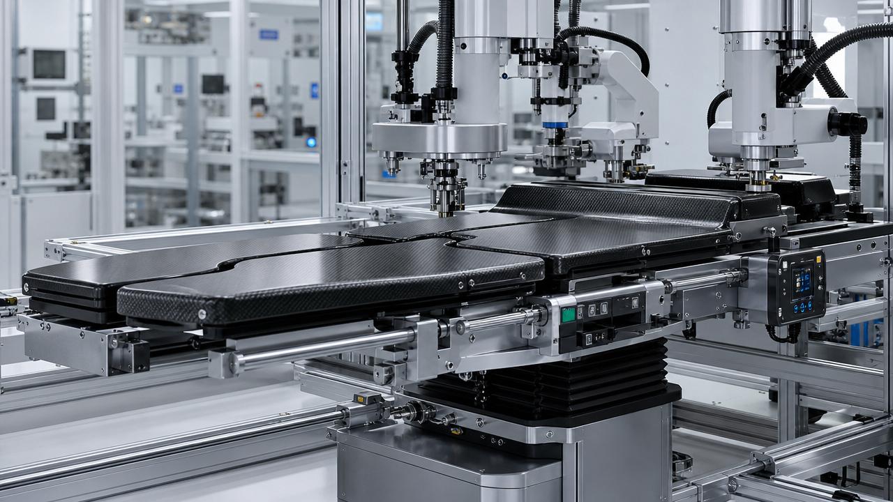 World's First Medical-Grade Carbon Fiber Digital OR Table Line Enters Mass Production