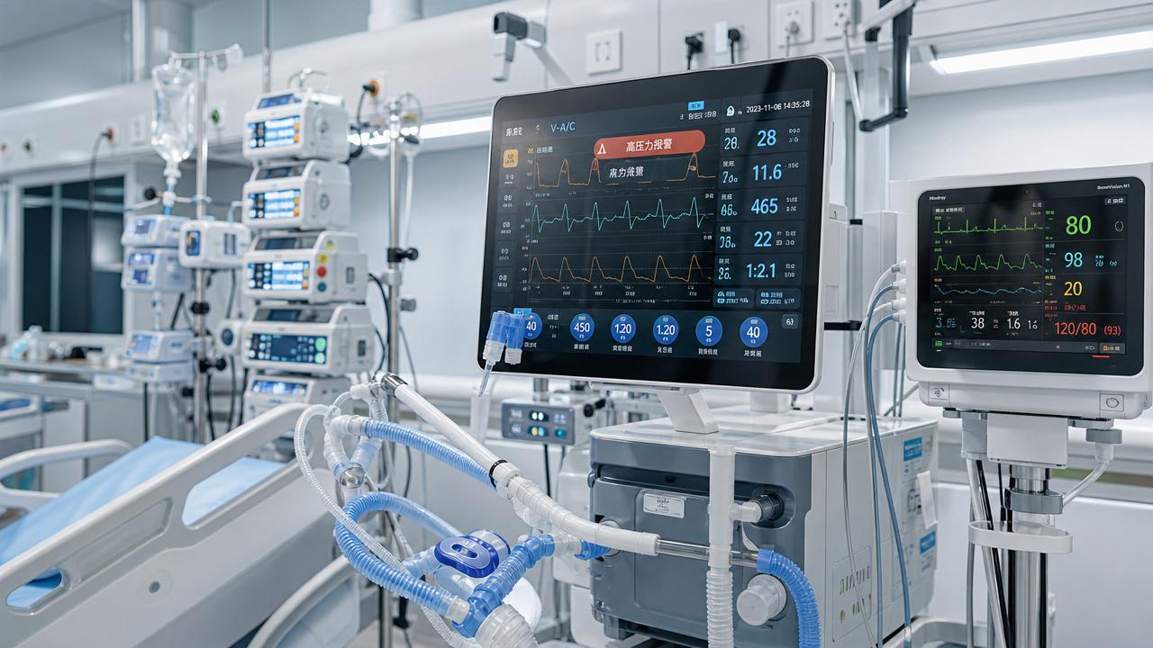 When does critical care ventilation become a safety risk?