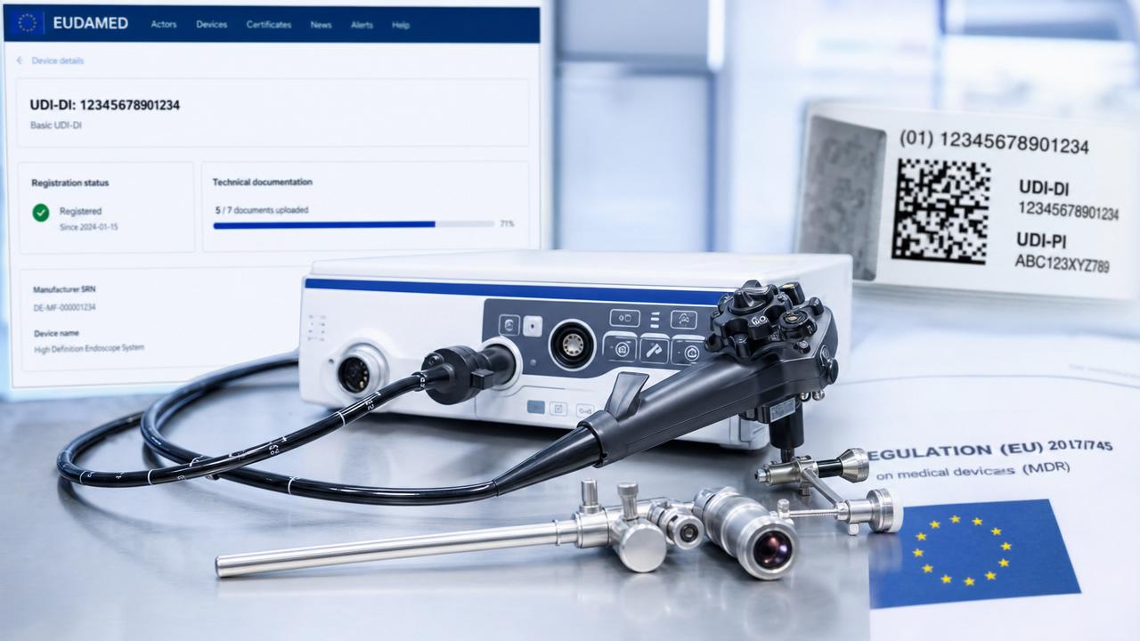 EUDAMED Mandatory Launch: UDI & Database Registration Required for EU Endoscopy Imports from 28 May 2026 EUDAMED Mandatory Launch: UDI & Database Registration Required for EU Endoscopy Imports from 28 May 2026