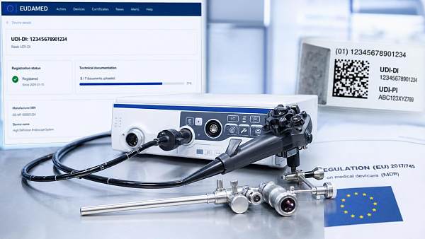 EUDAMED Mandatory Launch: UDI & Database Registration Required for EU Endoscopy Imports from 28 May 2026