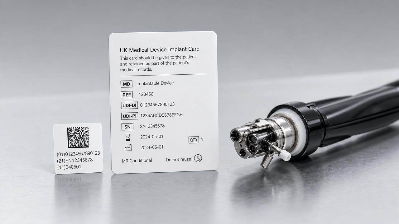 UK Proposes Mandatory UDI and Implant Cards for Medical Devices