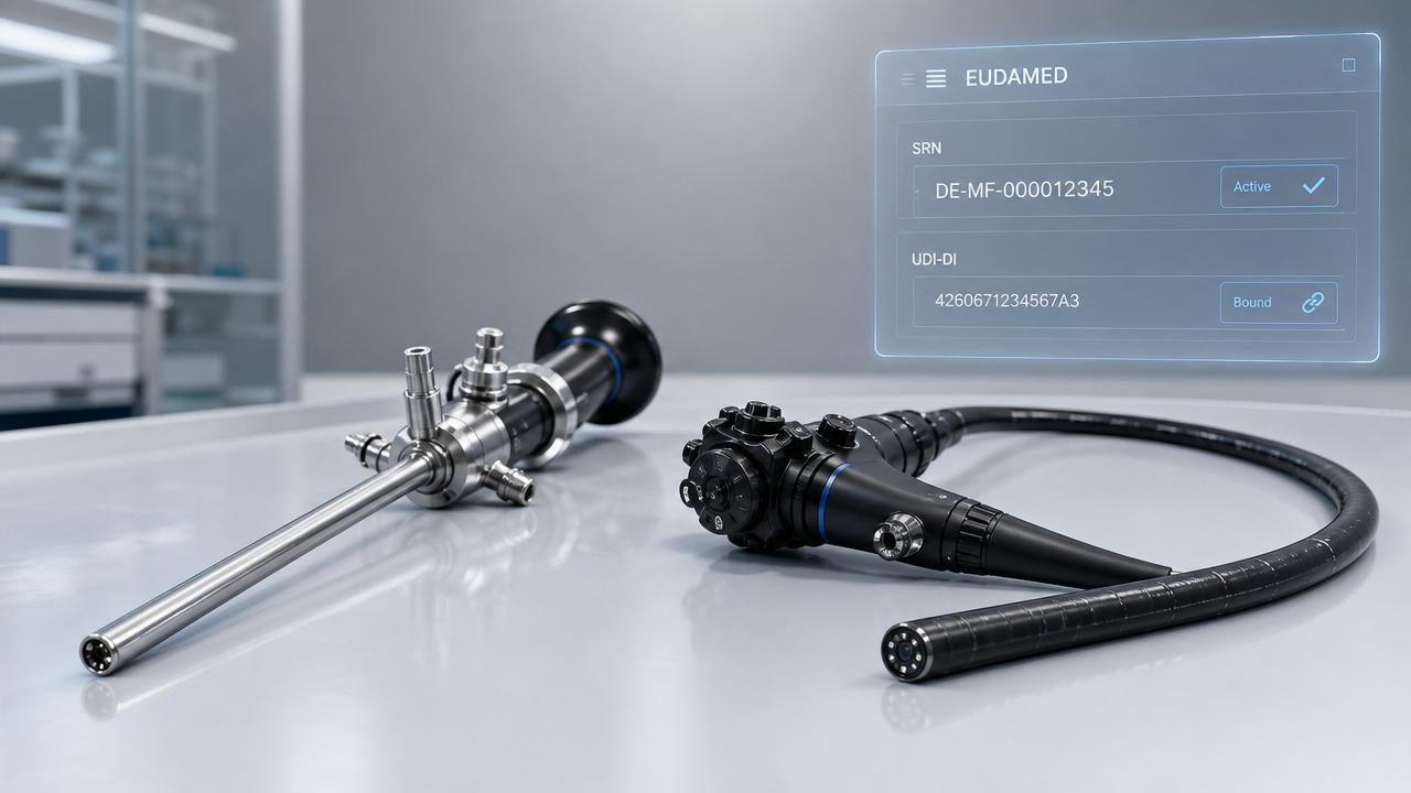 EU MDR Tightens Again: Dual EUDAMED Registration Mandatory for Endoscopes from 28 May 2026