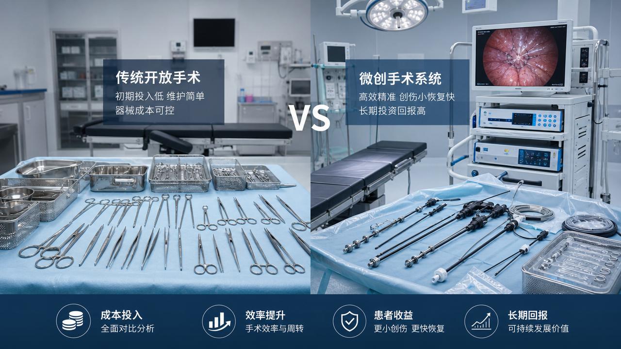 Minimally Invasive Tools vs Open Surgery Instruments: What Affects Cost and ROI?