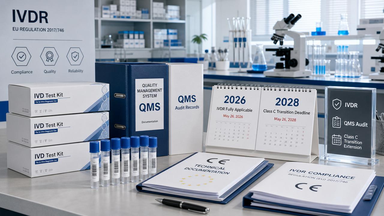 IVDR QMS Checks Tighten as Class C Transition Extends