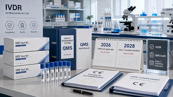 IVDR QMS Checks Tighten as Class C Transition Extends