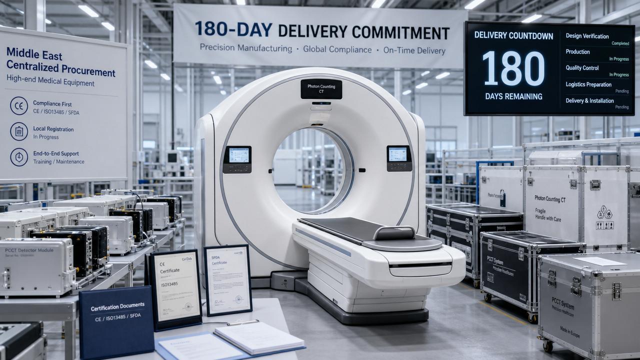 Middle East PCCT Tender Extends Lead Times to 180 Days Middle East PCCT Tender Extends Lead Times to 180 Days