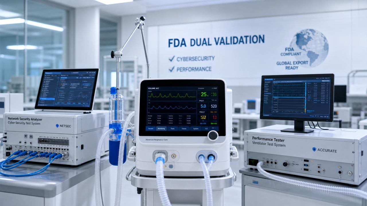 FDA Tightens Dual Verification for ICU Ventilators
