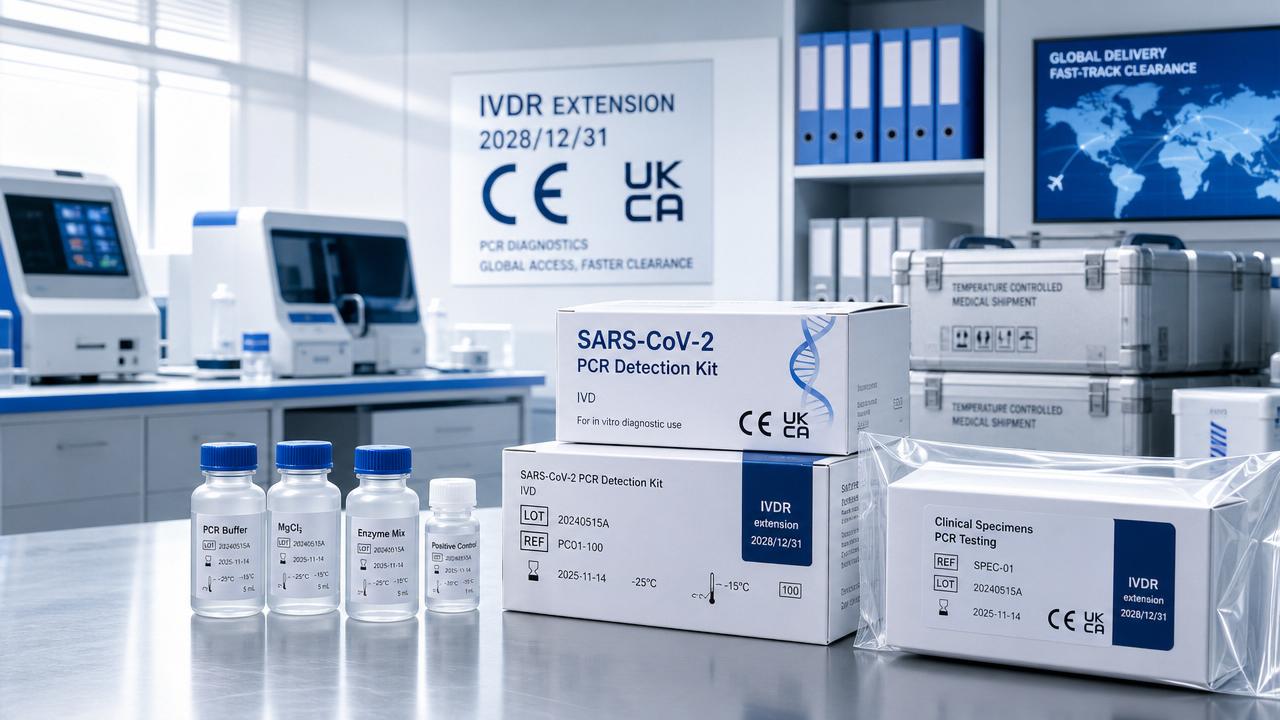 IVDR Transition Extended, PCR Fast Track Returns IVDR Transition Extended, PCR Fast Track Returns