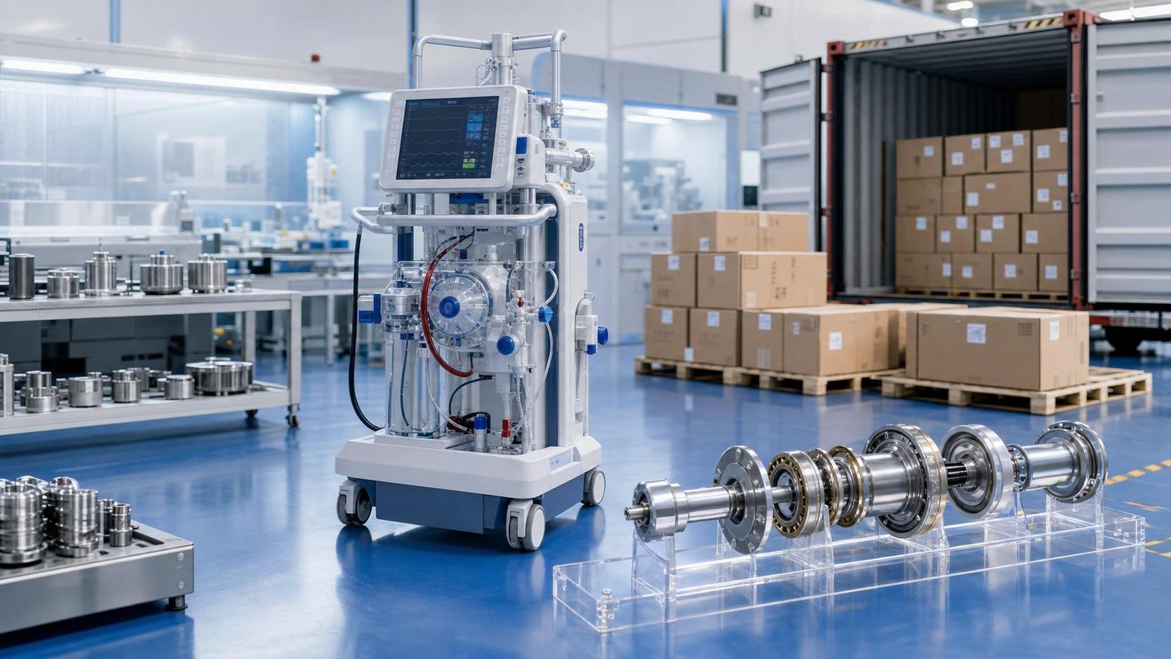 China ECMO Exports Surge as Bearing Reliance Persists