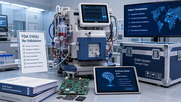 FDA Tightens 510(k) Revalidation for Imported ECMO