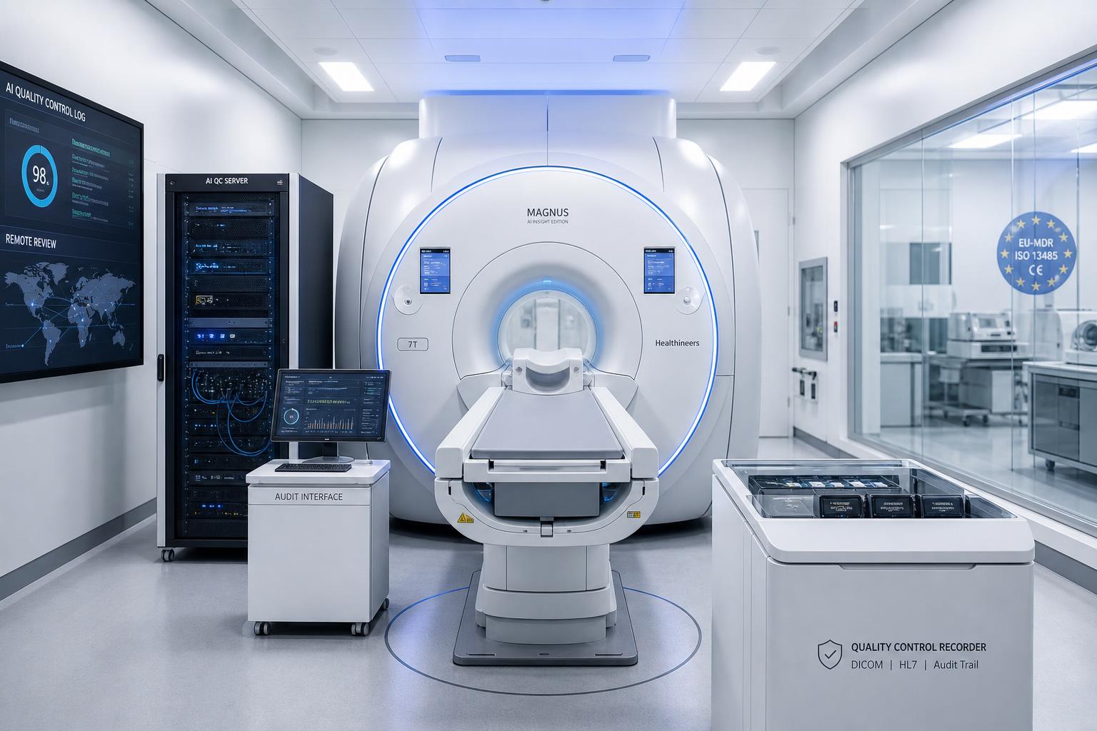 EU Revises MRI CE Path With AI QC Logging