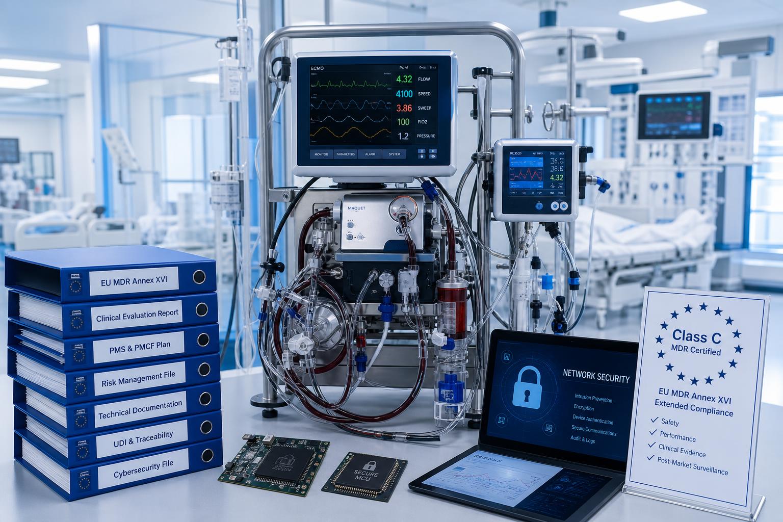 EU MDR Annex XVI Expansion Brings ECMO Into Class C