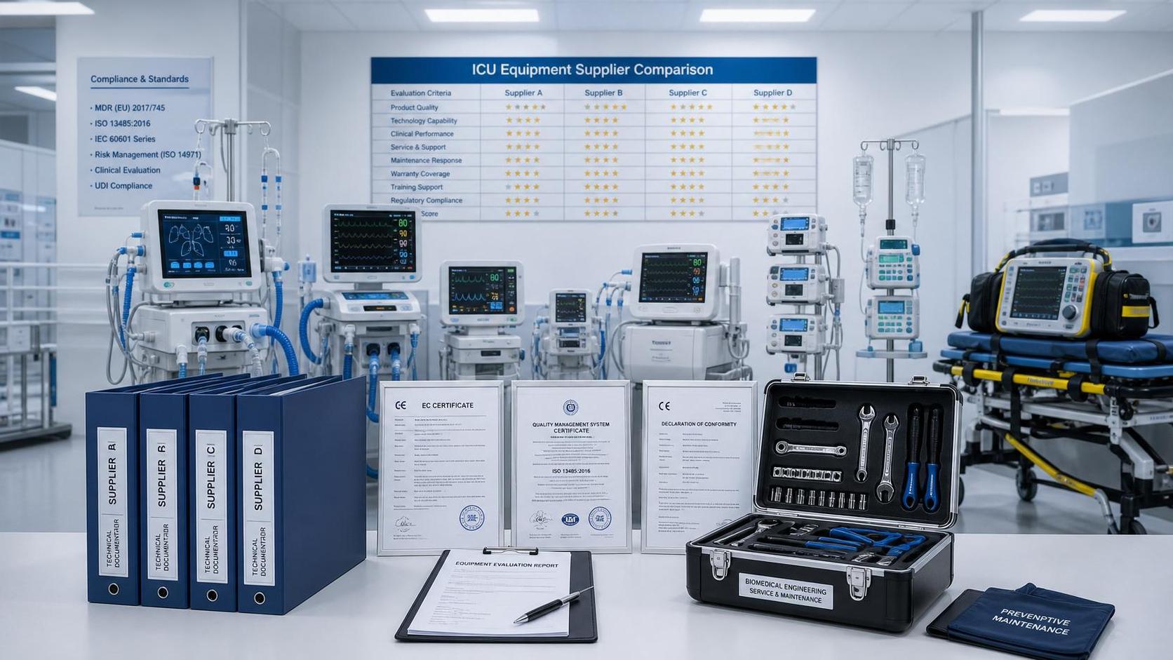 Buying Critical Care Equipment in Europe: How to Compare Vendors, Service Coverage, and Compliance Buying Critical Care Equipment in Europe: How to Compare Vendors, Service Coverage, and Compliance