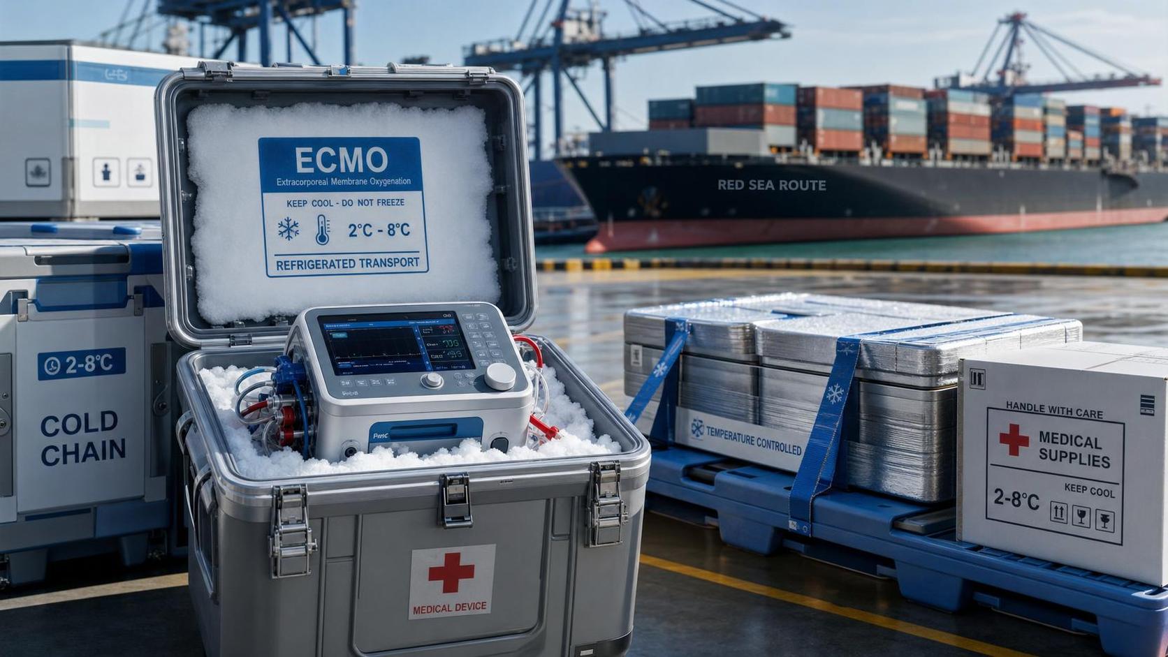 Red Sea Disruption Pushes ECMO Freight Up 210% Red Sea Disruption Pushes ECMO Freight Up 210%