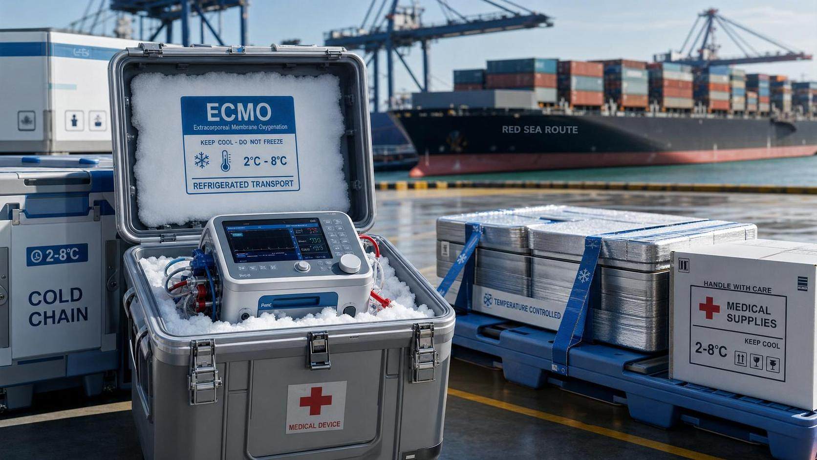 Red Sea Disruption Pushes ECMO Freight Up 210% Red Sea Disruption Pushes ECMO Freight Up 210%