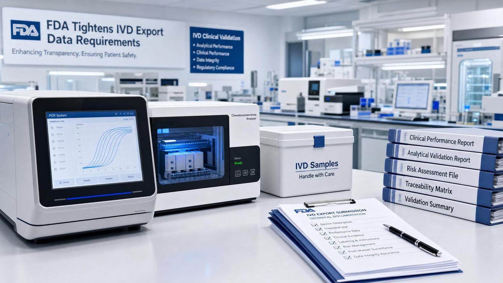 FDA Tightens IVD Export Data Rules for PCR, CLIA