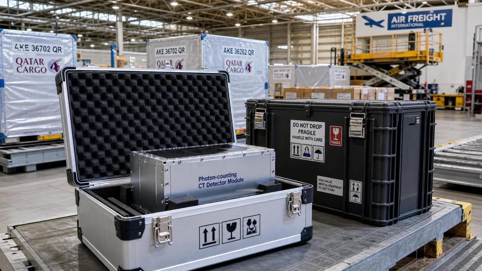Photon-Counting CT Detector Airfreight Costs Surge Photon-Counting CT Detector Airfreight Costs Surge