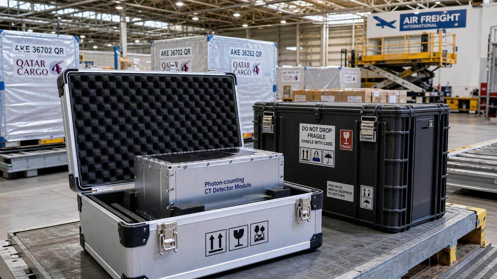 Photon-Counting CT Detector Airfreight Costs Surge Photon-Counting CT Detector Airfreight Costs Surge