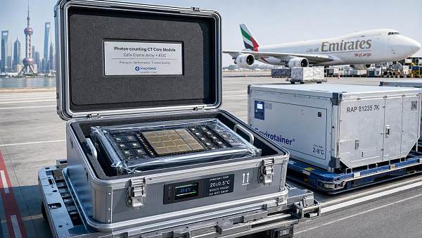 Photon-Counting CT Parts Airfreight Jumps 172% on Shanghai-Dubai Route