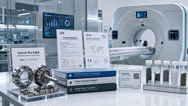 EFTA Requires NdFeB Carbon Disclosure for Photon-counting CT
