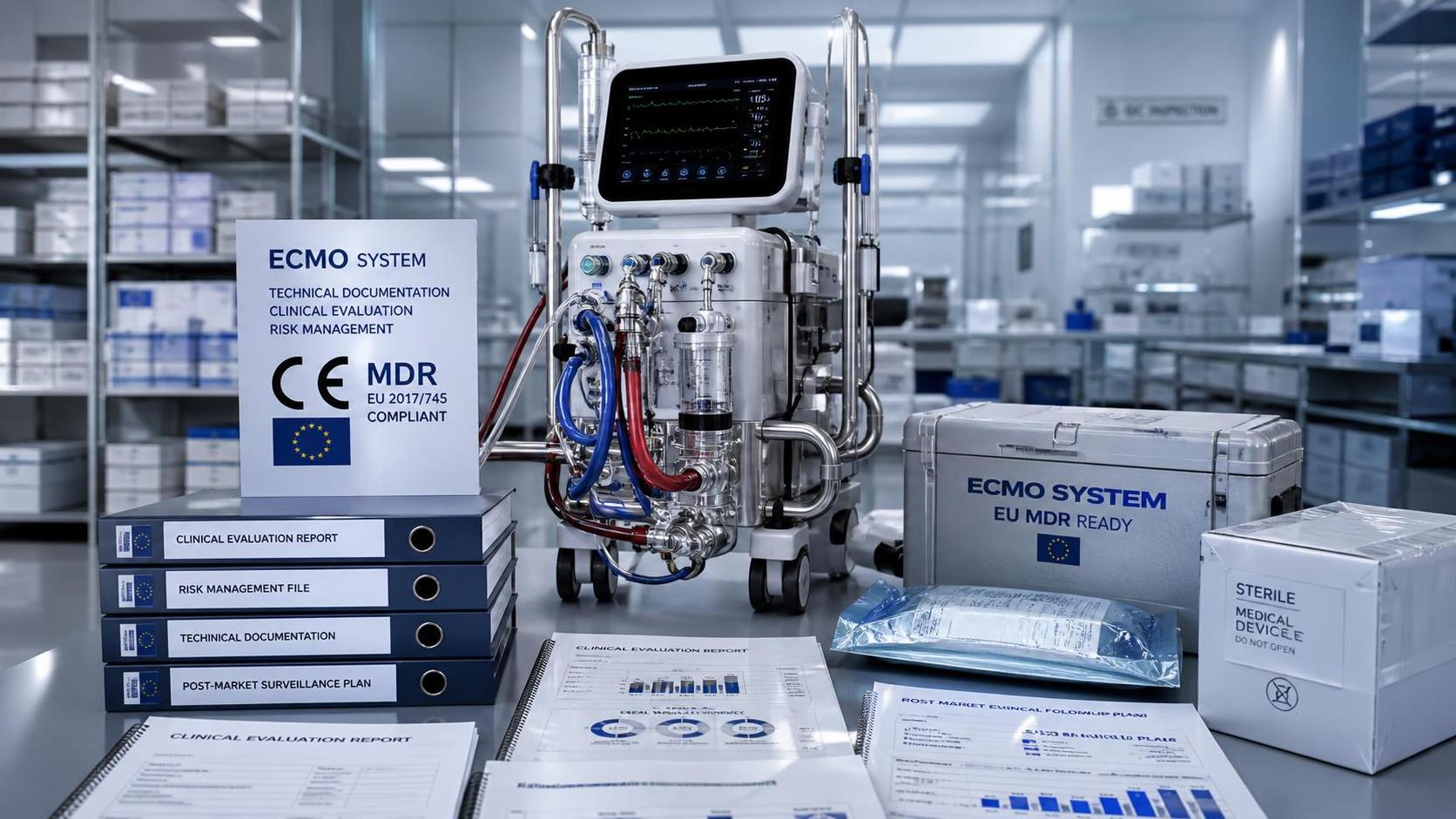 EU Tightens ECMO CE MDR Data Rules From August 2026