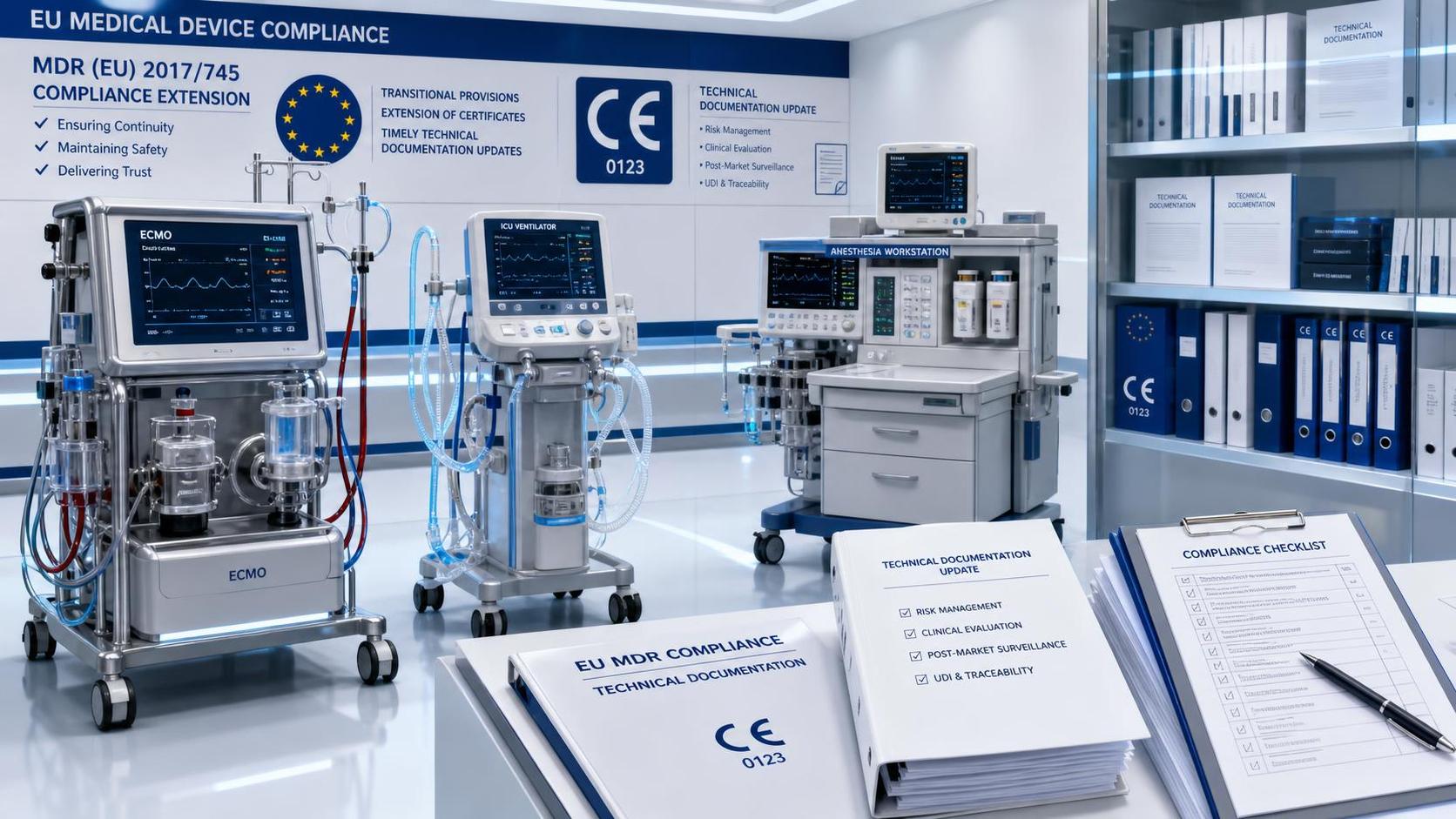 EU MDR Deadline Extended for ECMO and ICU Devices