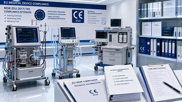 EU MDR Deadline Extended for ECMO and ICU Devices