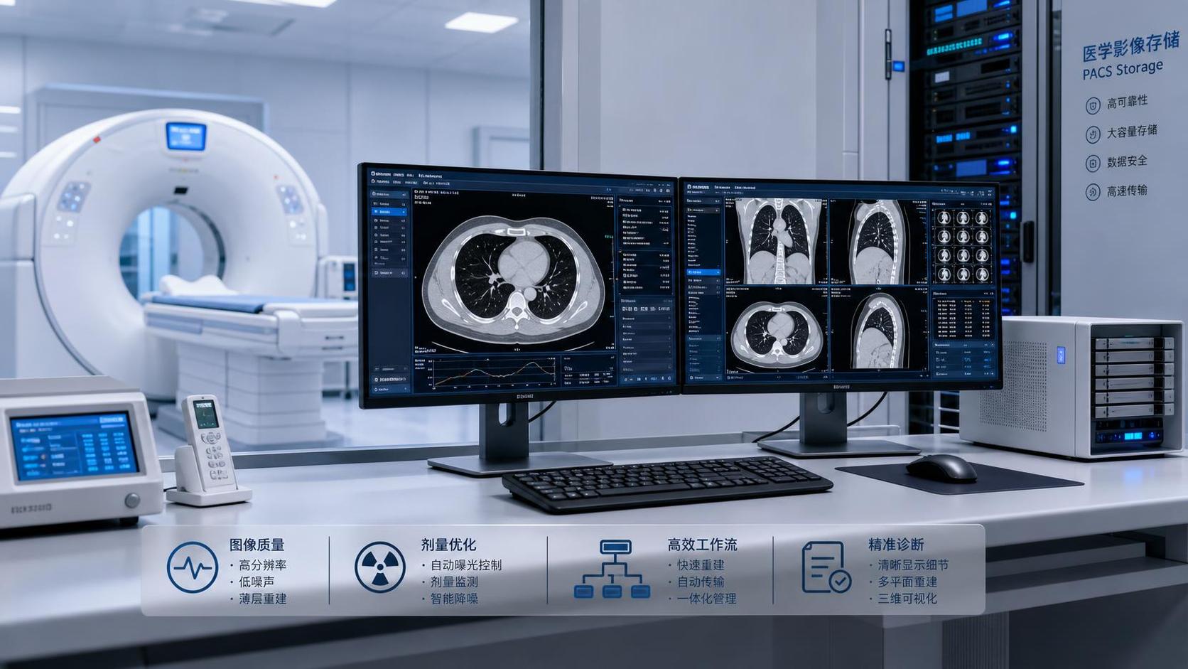 How CT Reconstruction Technology Impacts Image Quality, Dose, and Workflow
