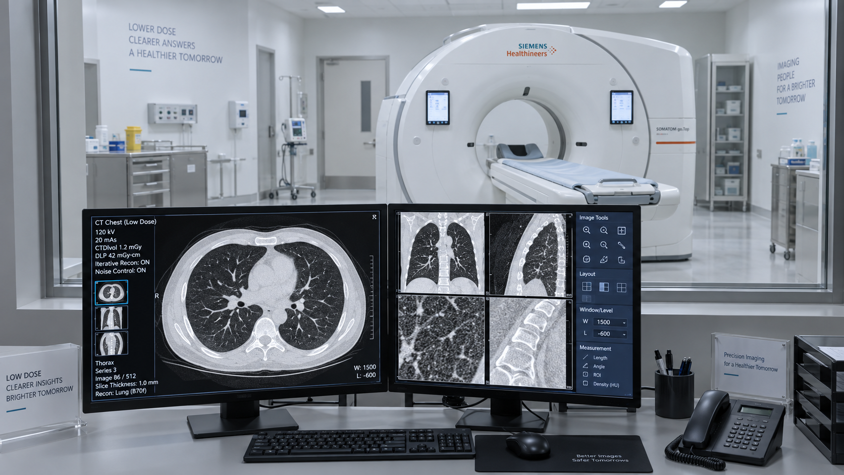 How Iterative Image Reconstruction Algorithms Balance CT Dose, Noise, and Detail