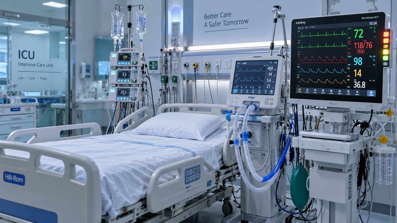 Critical Care Cardiac Monitoring: Key Parameters for ICU System Selection