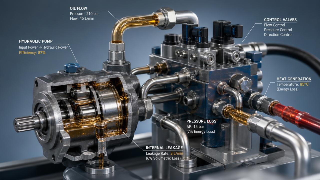 Hydraulic Drive Systems: Common Energy Losses Explained