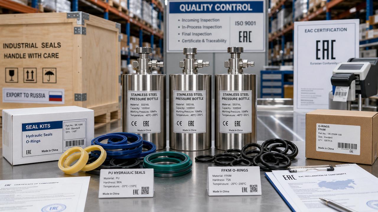 Russia Enforces EAC and Russian Labels for Sealing Products