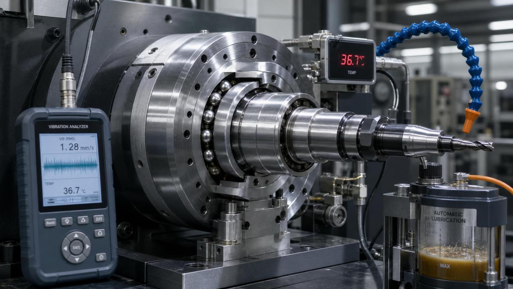 High Speed Spindle Bearings: When Precision Loss Signals Replacement Risk
