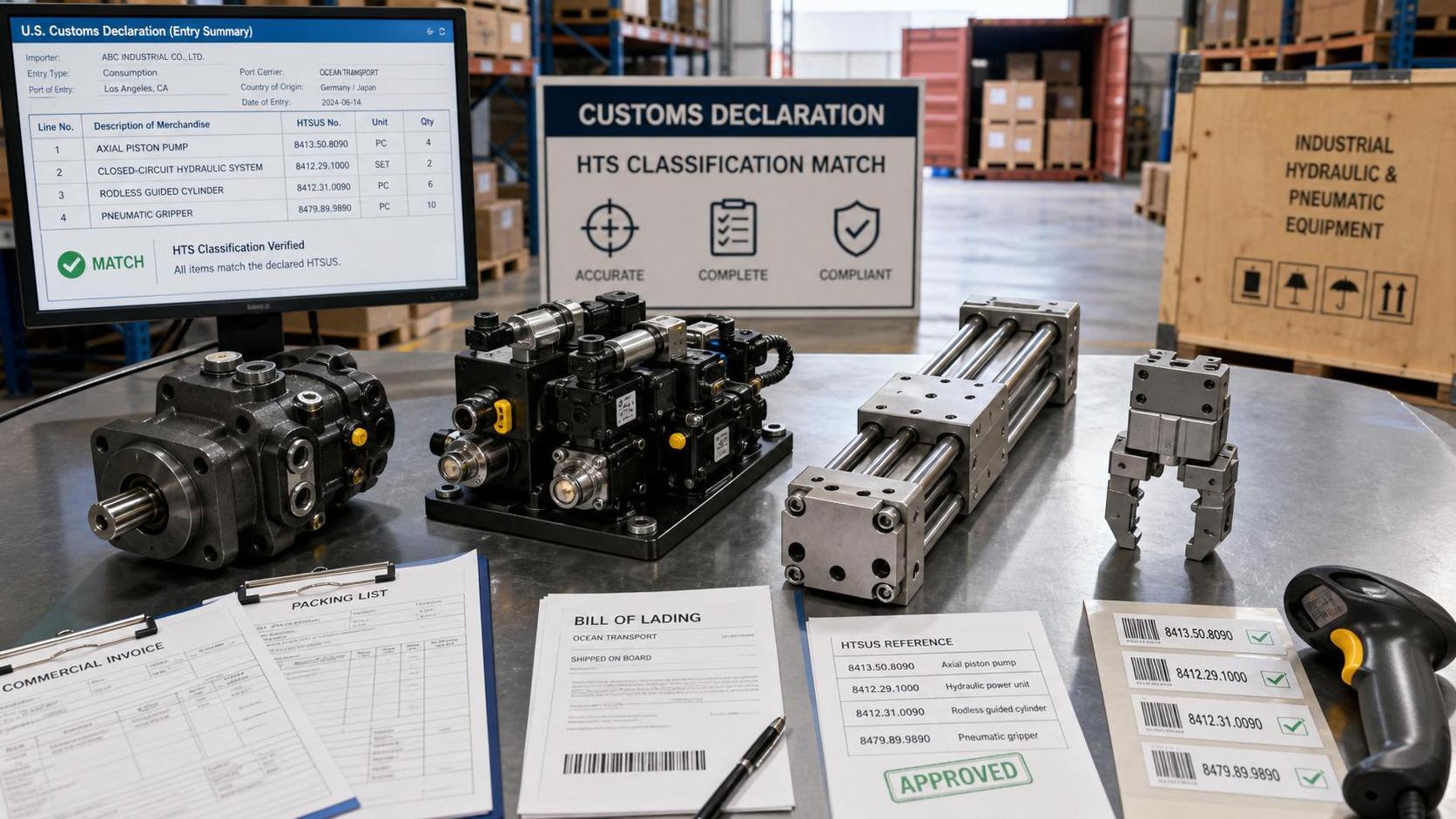 ACE Activates F865 Checks for HTS Mismatches