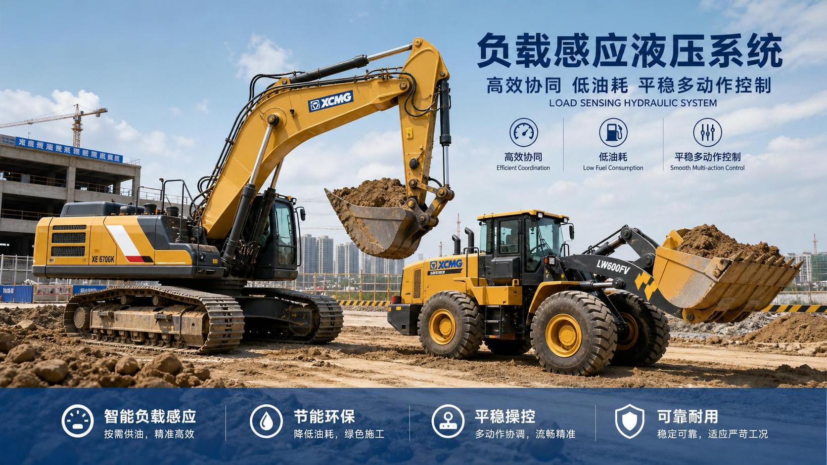 Load Sensing Construction Hydraulics: When Efficiency Gains Pay Off Load Sensing Construction Hydraulics: When Efficiency Gains Pay Off