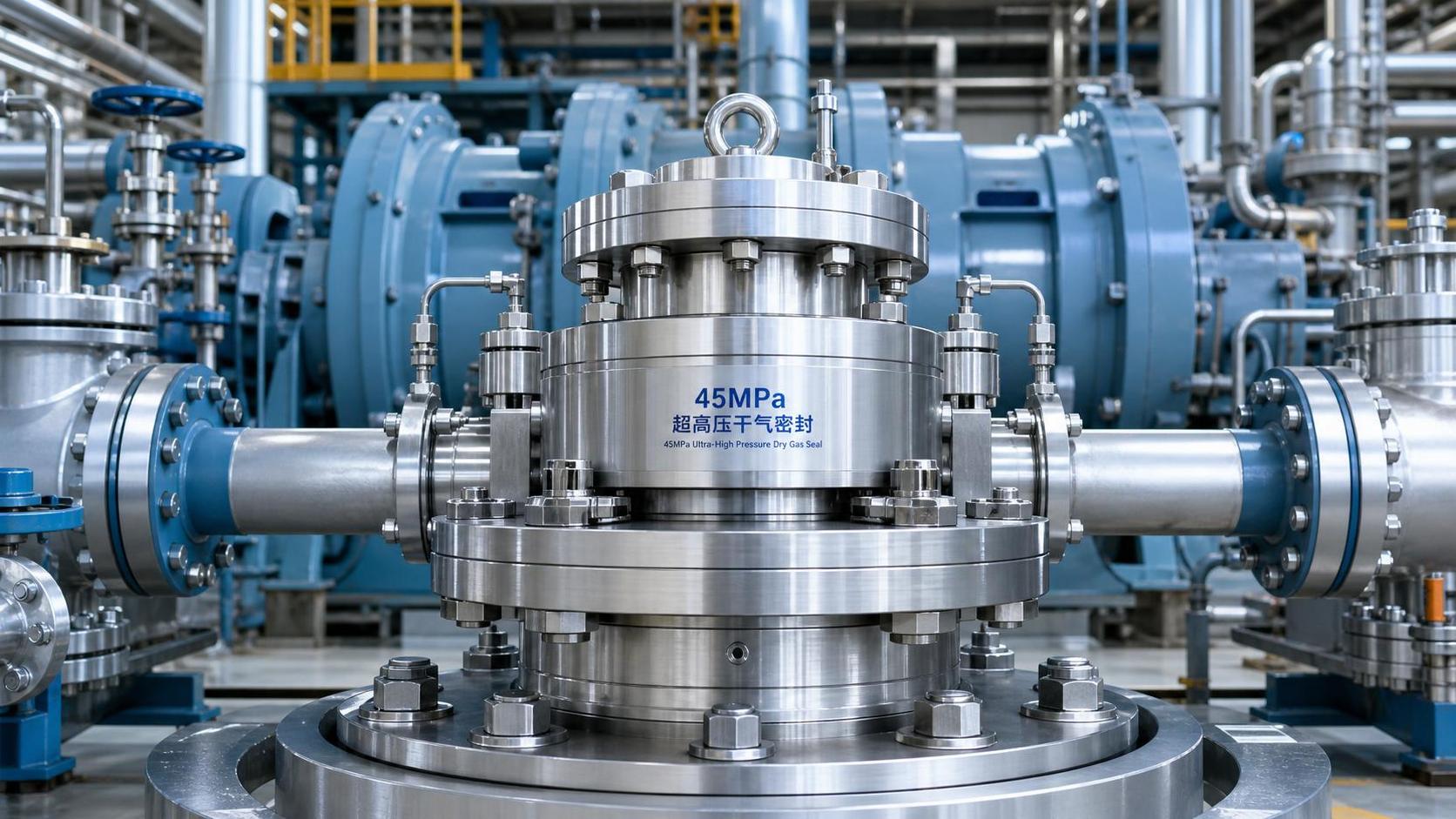 China Unveils 45MPa Dry Gas Seal Localization Breakthrough