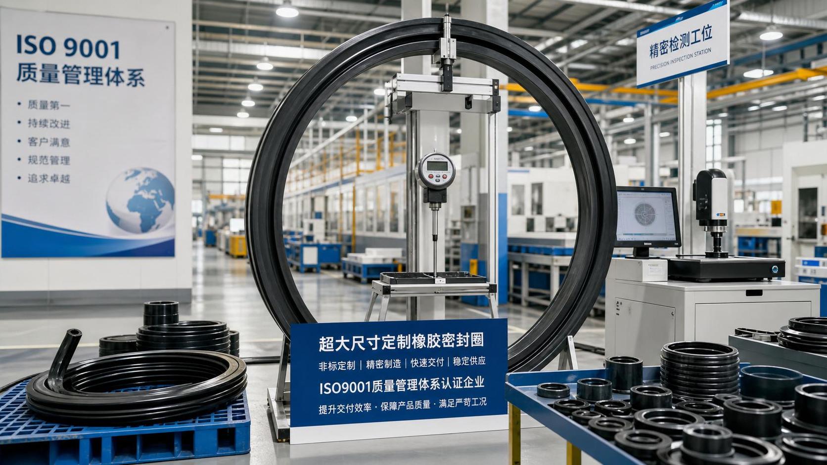 ISO9001 Boosts Custom Seal Delivery at Xingtai Longmeng
