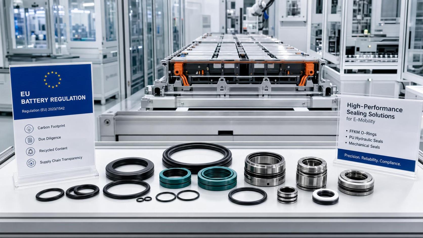 EU Battery Carbon Rules Reach Seal Exports in August