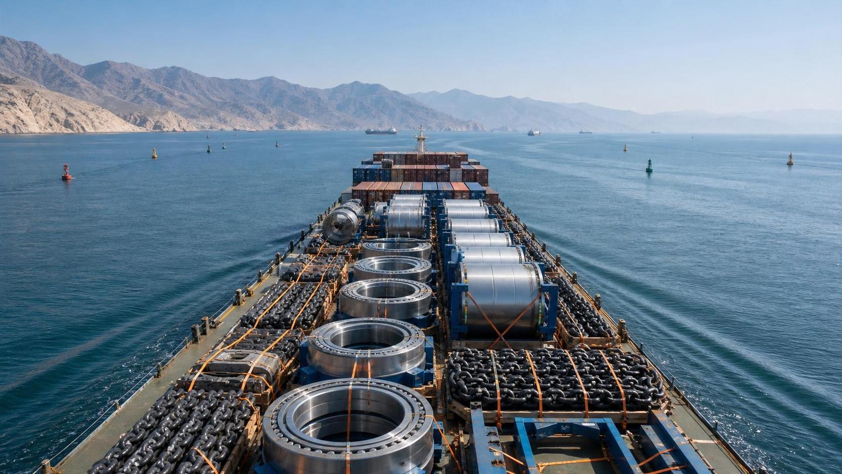 Hormuz Temporary Lanes Cut Transit for Precision Exports