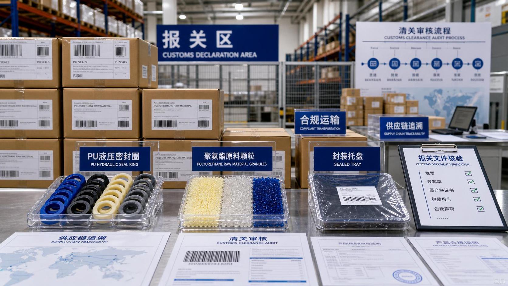 China Customs Rule Extends Traceability Focus to PU Seal Supply Chains
