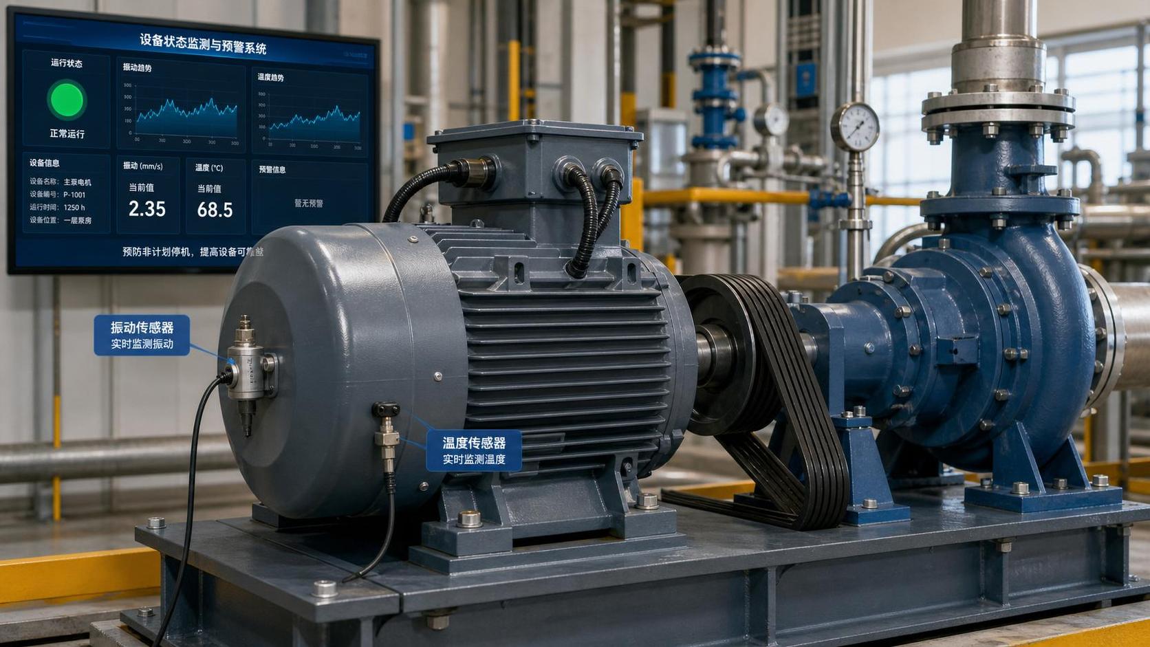 Condition Monitoring Solutions for Motors: What Prevents Unplanned Stops?