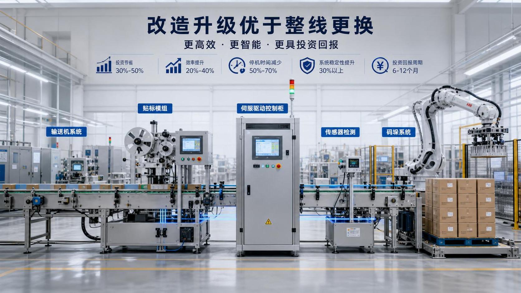 When Packaging Automation Systems Retrofit Delivers Better ROI Than Replacement