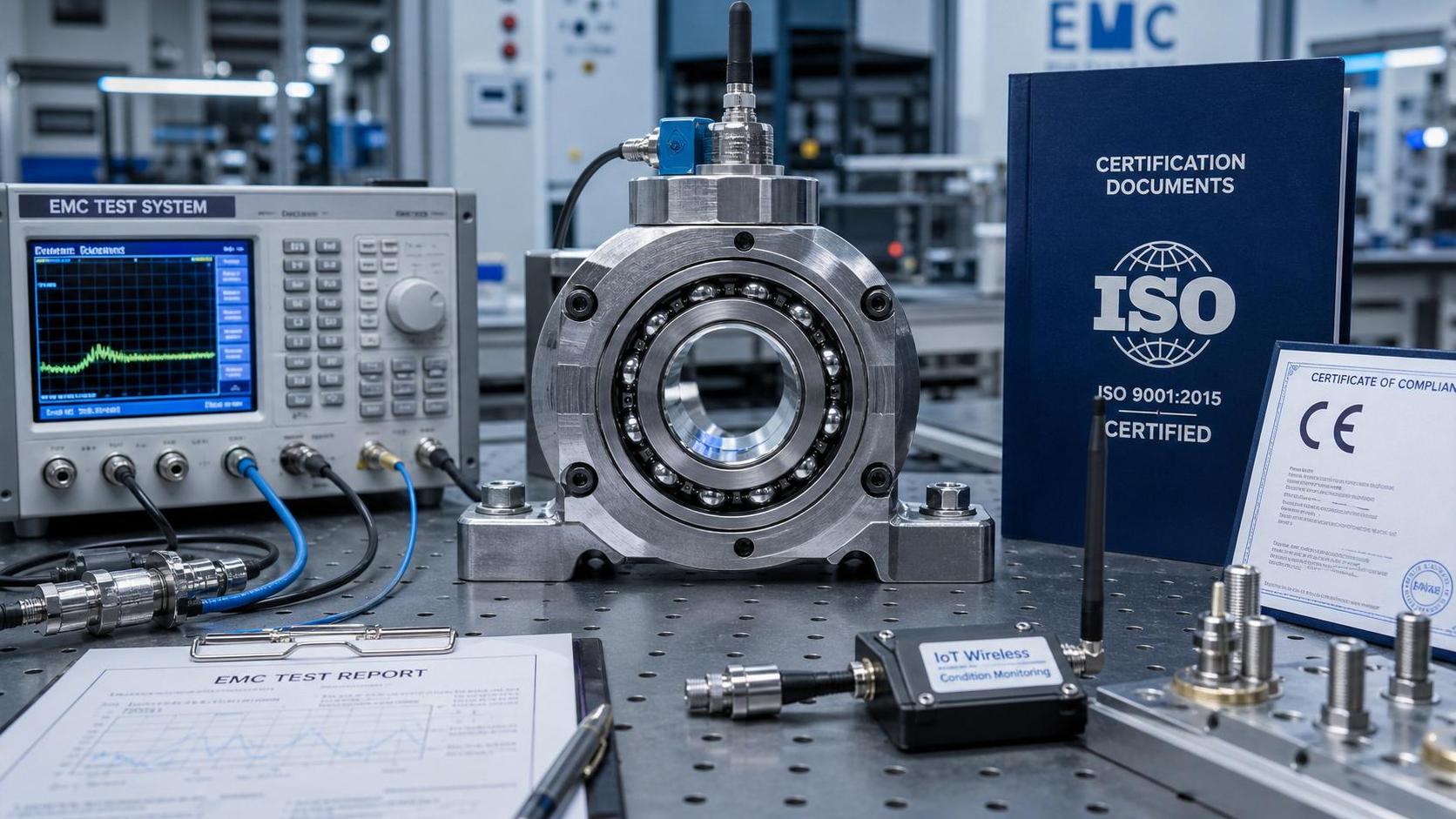 UL 1998:2026 Makes EMC Testing a Baseline for Smart Sensor Bearings