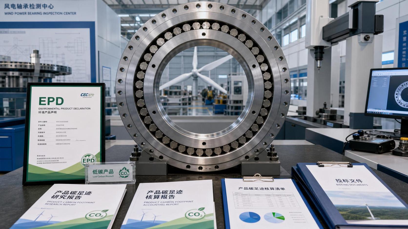 TUV Rheinland makes EPDs a bid gate for wind bearings